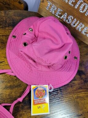 Scala kids Bright pink Bucket Hat